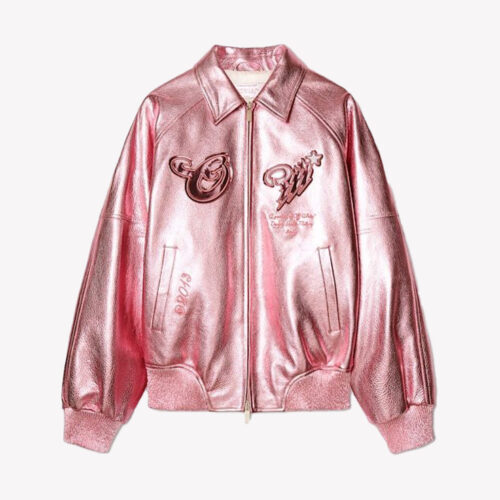 111233 Alvea Blush Satin Jacket