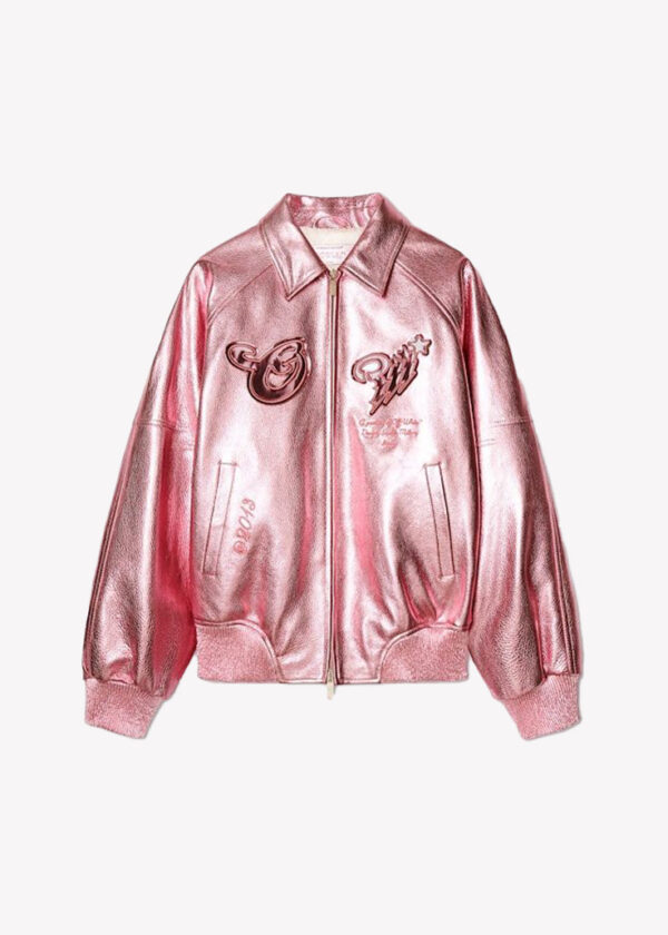Alvea Blush Satin Jacket